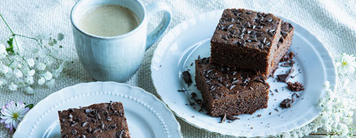 Blechkuchen geschnitten