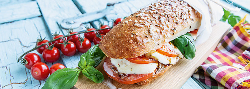 Caprese-Sandwich