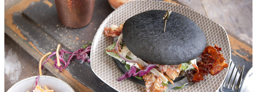 Black Bacon Burger