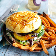 FF-OMG Burger, geschnitten