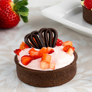 HUG Choco-Tartelettes "Filigrano", Ø 7 cm