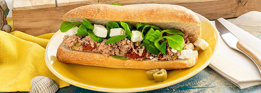 Thunfisch-Ciabatta-Sandwich