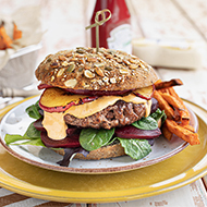FF-Pumpkin Burger, geschnitten, 100 % natural