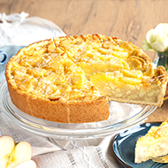 Feinster Apfelkuchen, vorgeschnitten