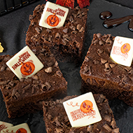 Schoko-Dekor "Happy Halloween" sortiert