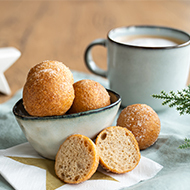 SG-Winterbällchen, Topfen & Lebkuchengewürz