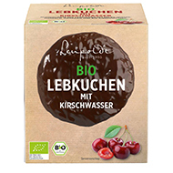 Bio Lebkuchen mit Kirschwasser, einzeln verpackt