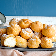 Mini-Obers-Windbeutel