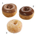 Mini Donut Box Wintermischung, 3-fach sortiert