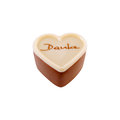 Nougat Herz-Praline "Danke"