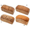 Glutenfreie Brotbox geschnitten, 4-fach sortiert