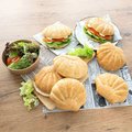FF-Muschelweckerl mit Sandwichschnitt, hell - 2