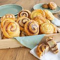 Mini-Puddingschnecken Mix, 3-fach-sortiert - 1