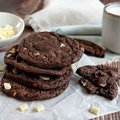 Triple-Chocolate Cookies, Teigling - 2