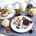 Vegane Muffin Box, 2-fach sortiert