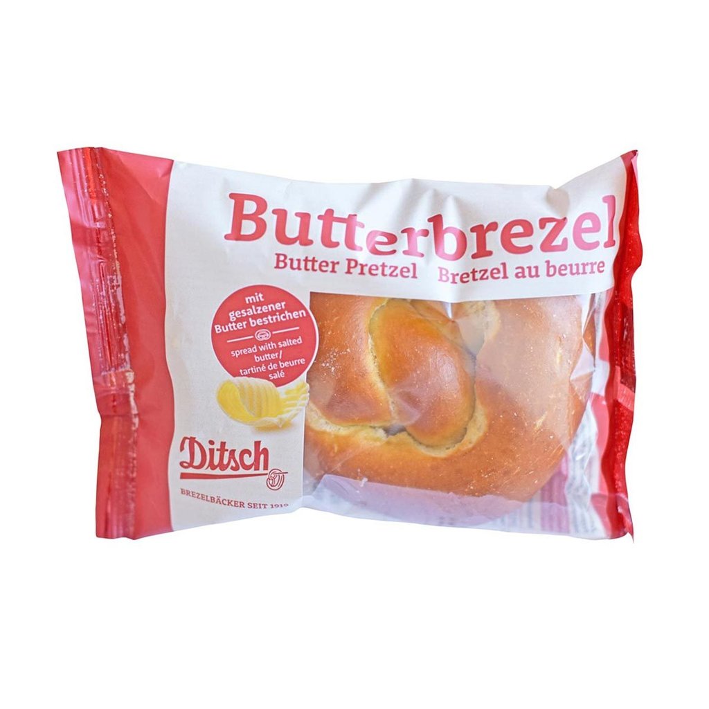 Butterbrezel, einzeln verpackt