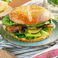 FF-Laugenburger mit Sesam, geschnitten - 2