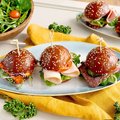 FF-Party Brezel-Brioche Burger, geschnitten - 2