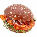 FF-Party Brezel-Brioche Burger, geschnitten - 5