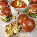 FF-Party Brezel-Brioche Burger, geschnitten - 3