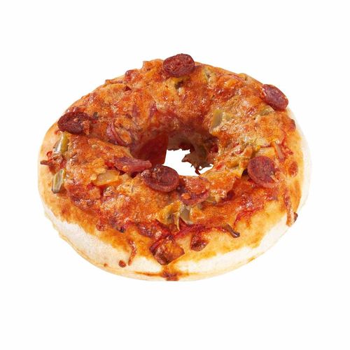 Pizza-Donut Salami