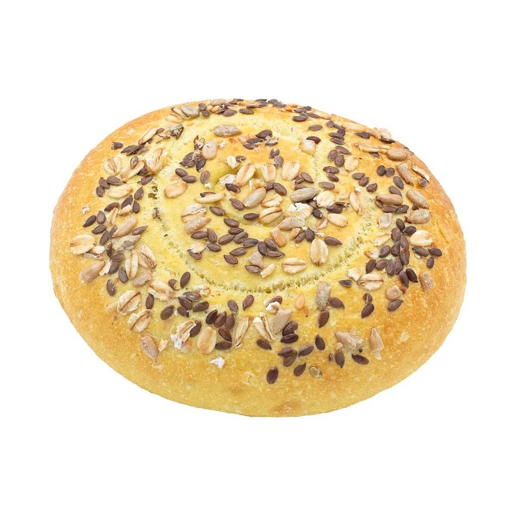 Schneckenbrötchen mit Kurkuma