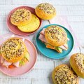 Schneckenbrötchen mit Kurkuma - 1