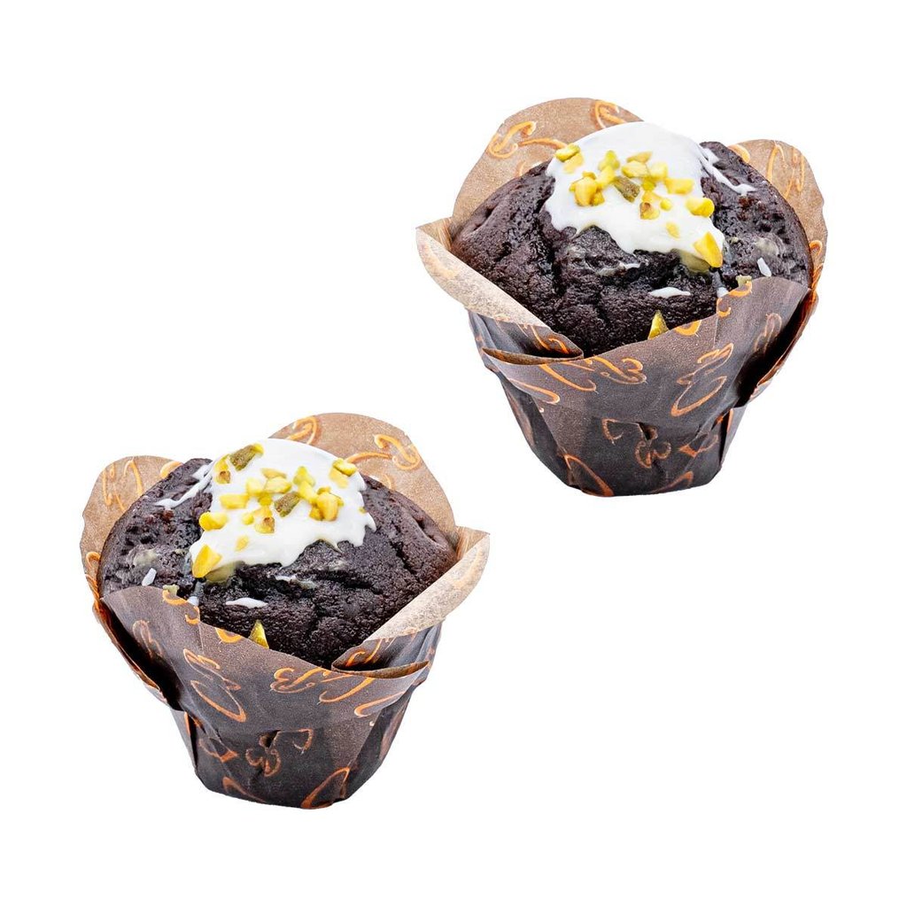 Premium Schoko-Pistazien-Muffin