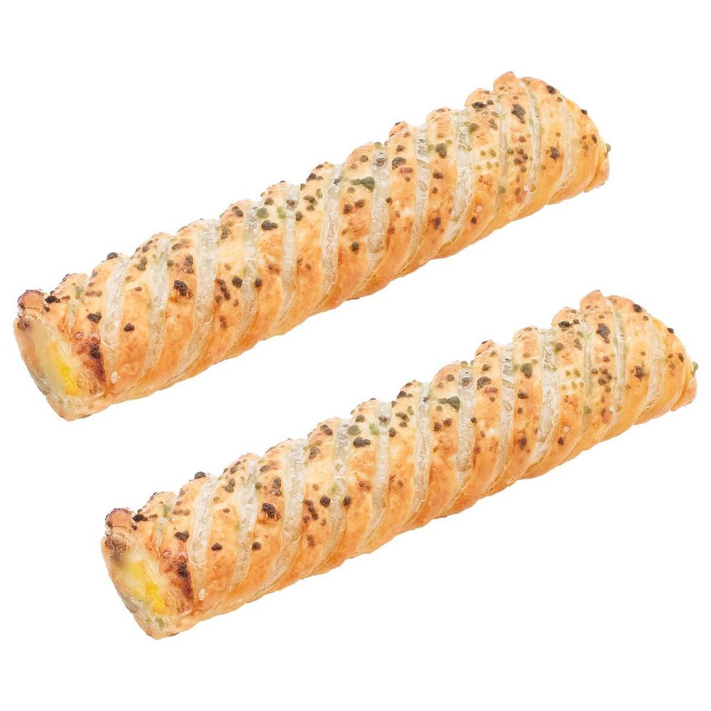 Blätterteigstange Pistazie-Vanille