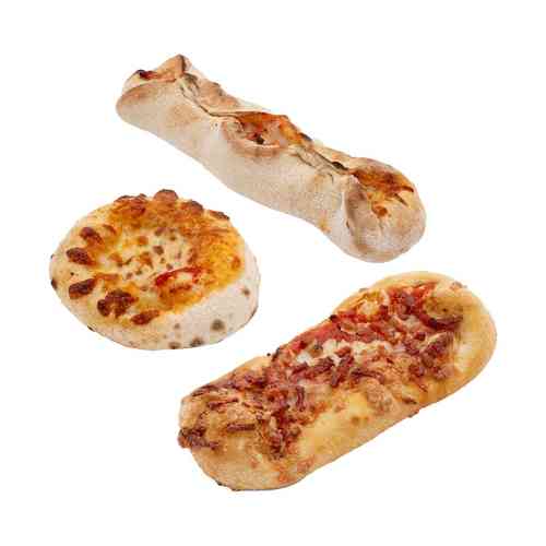 Pizza Snack Box, 3-fach sortiert