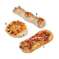 Pizza Snack Box, 3-fach sortiert