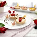 Dessert Tartelettes mit dunkler Glasur, Ø 9 cm - 1