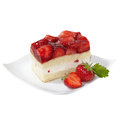 Erdbeer-Buttermilch-Schnitte - 1