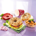 Bagel-Mischkiste vorgeschnitten, 3-fach sortiert