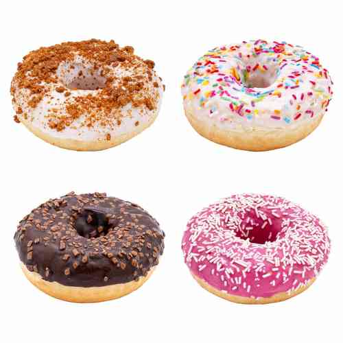 Donut Party Mischkiste, 4-fach sortiert