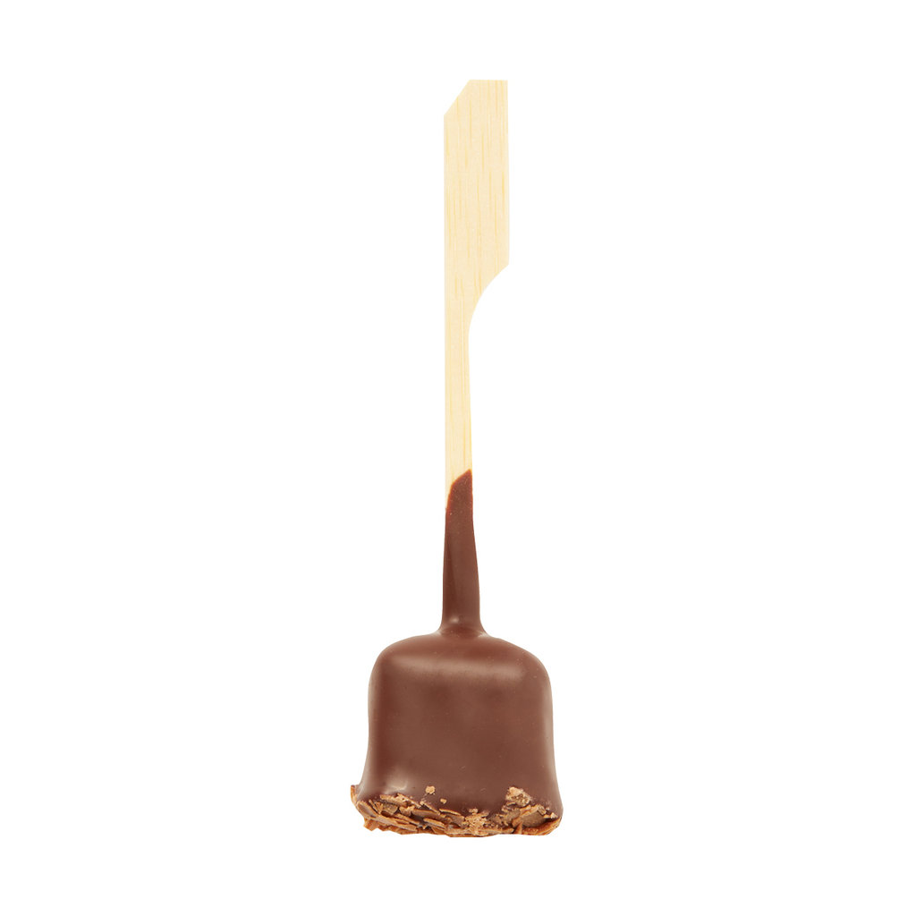 Pralinen-Lolly "Knuspernougat"