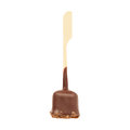 Pralinen-Lolly "Knuspernougat"