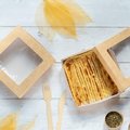 Multifoodbox mit Sichtfenster, 11,5x11,5x4 cm - 1