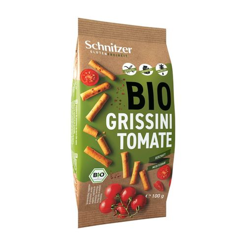 Schnitzer Bio Grissini "Tomate", glutenfrei