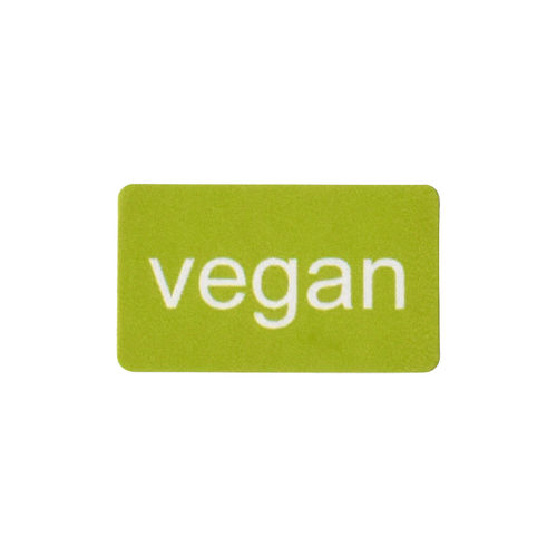 Etikett "Vegan"