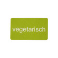 Etikett "Vegetarisch"