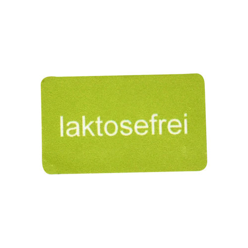 Etikett "Laktosefrei"