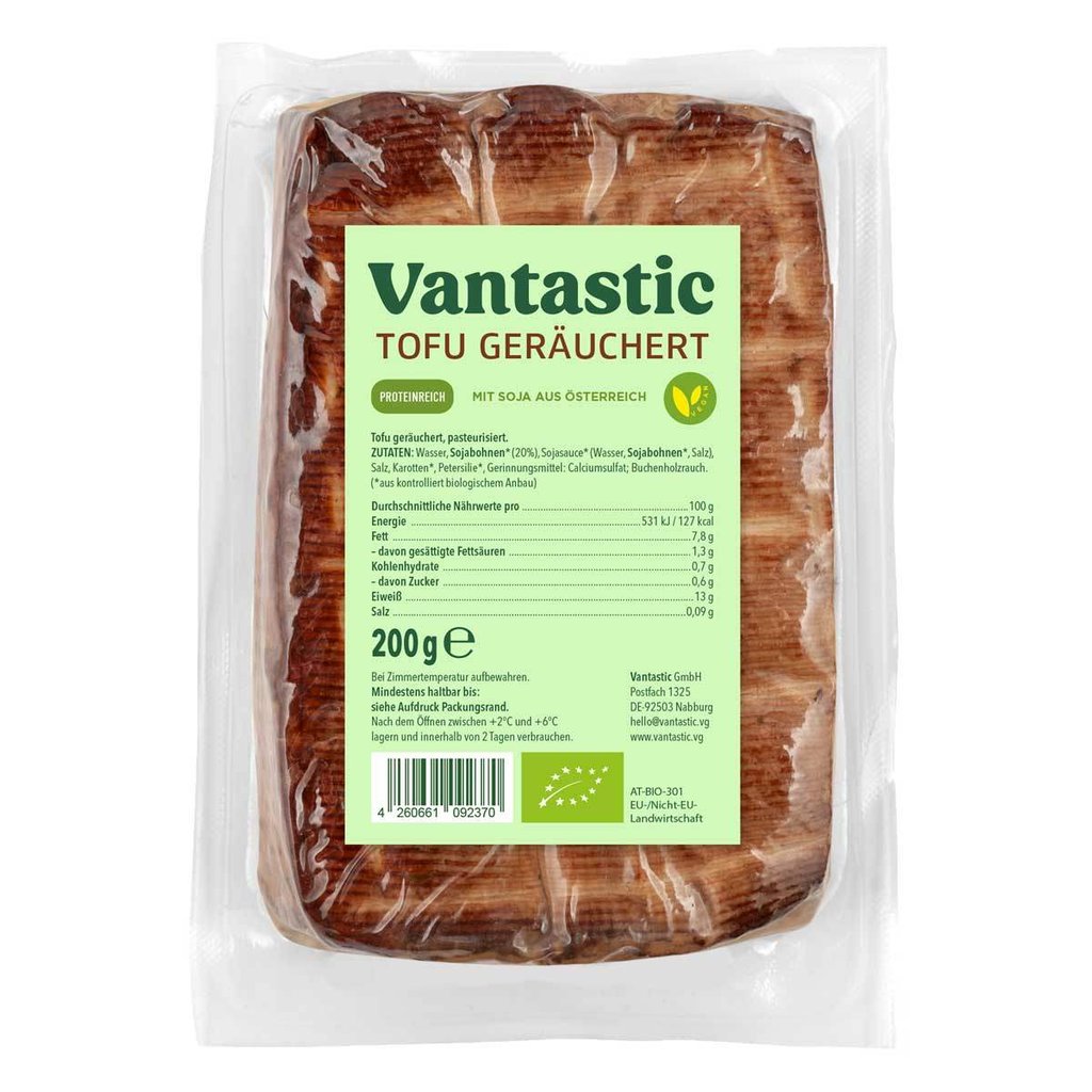 Bio Vantastic Tofu geräuchert, 200 g