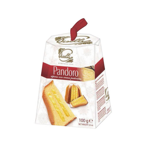 Mini-Pandoro mit Vanillecremefüllung