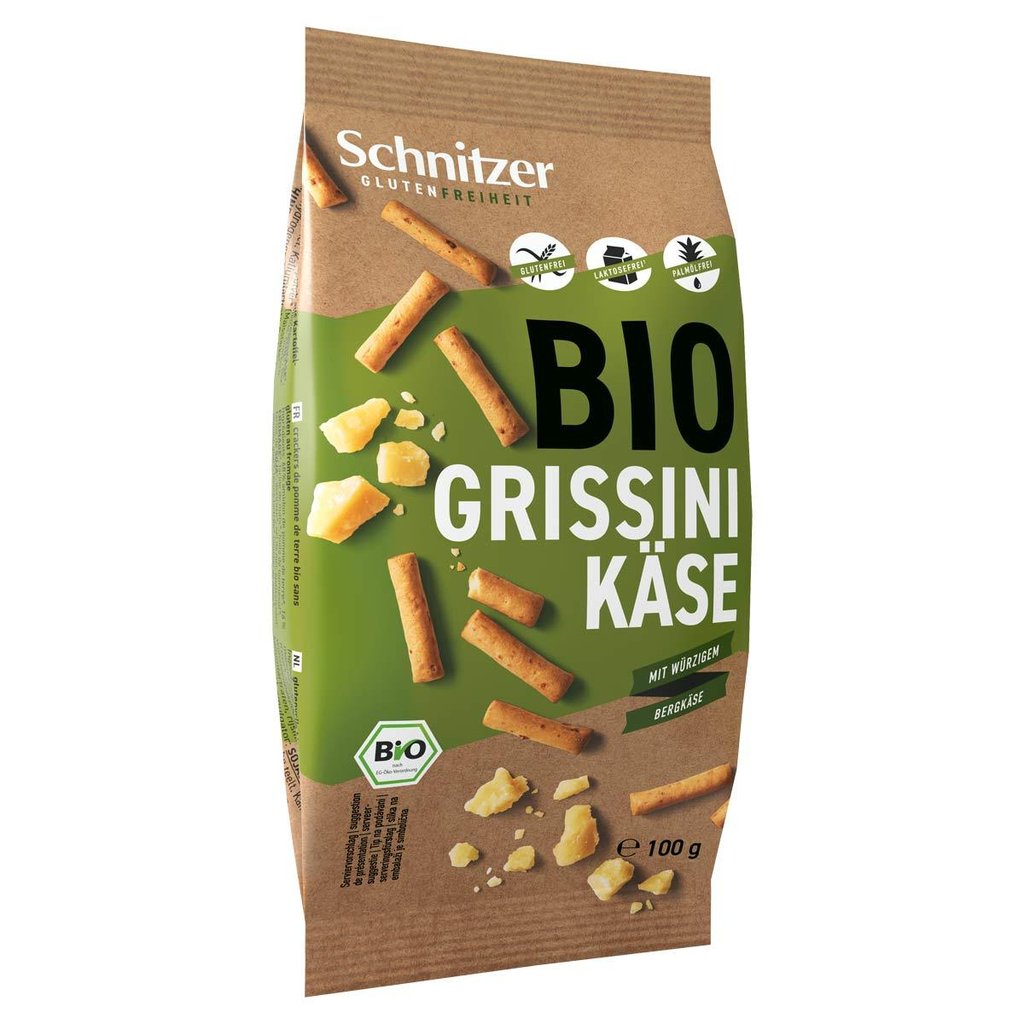 Schnitzer Bio Grissini Käse glutenfrei