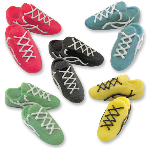 Marzipan-Fußball-Schuhe
