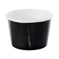 Kartonbecher, schwarz, 280 ml