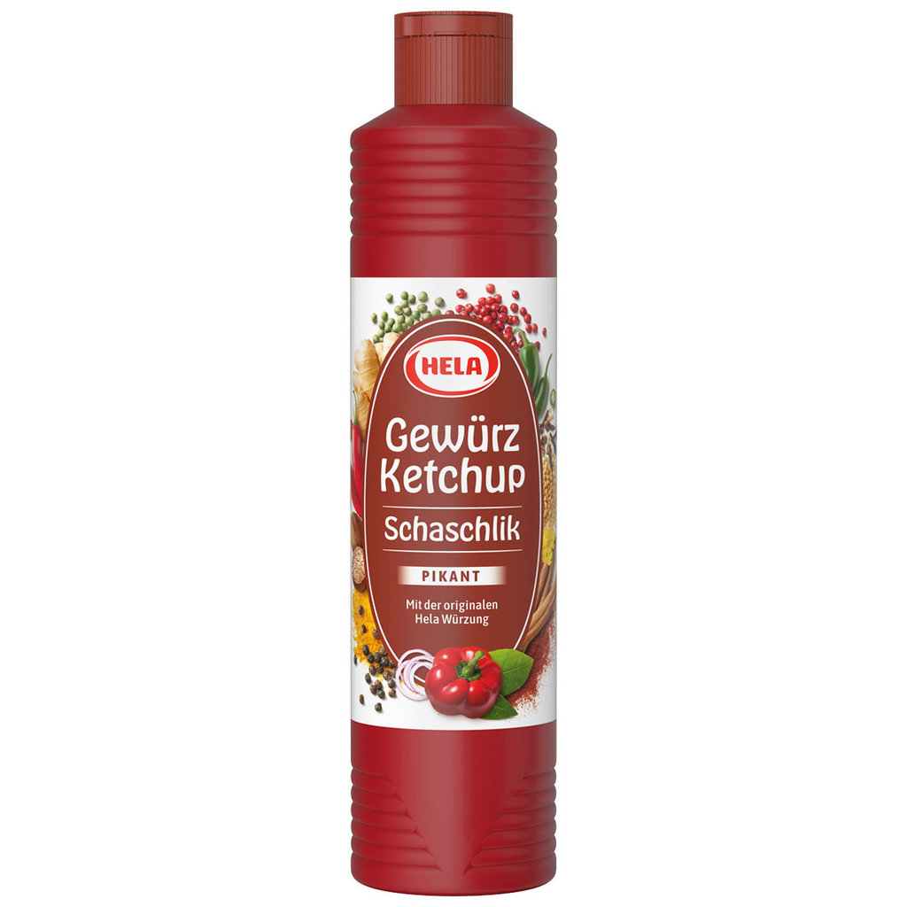 Hela Gewürz Ketchup Schaschlik, 800 ml