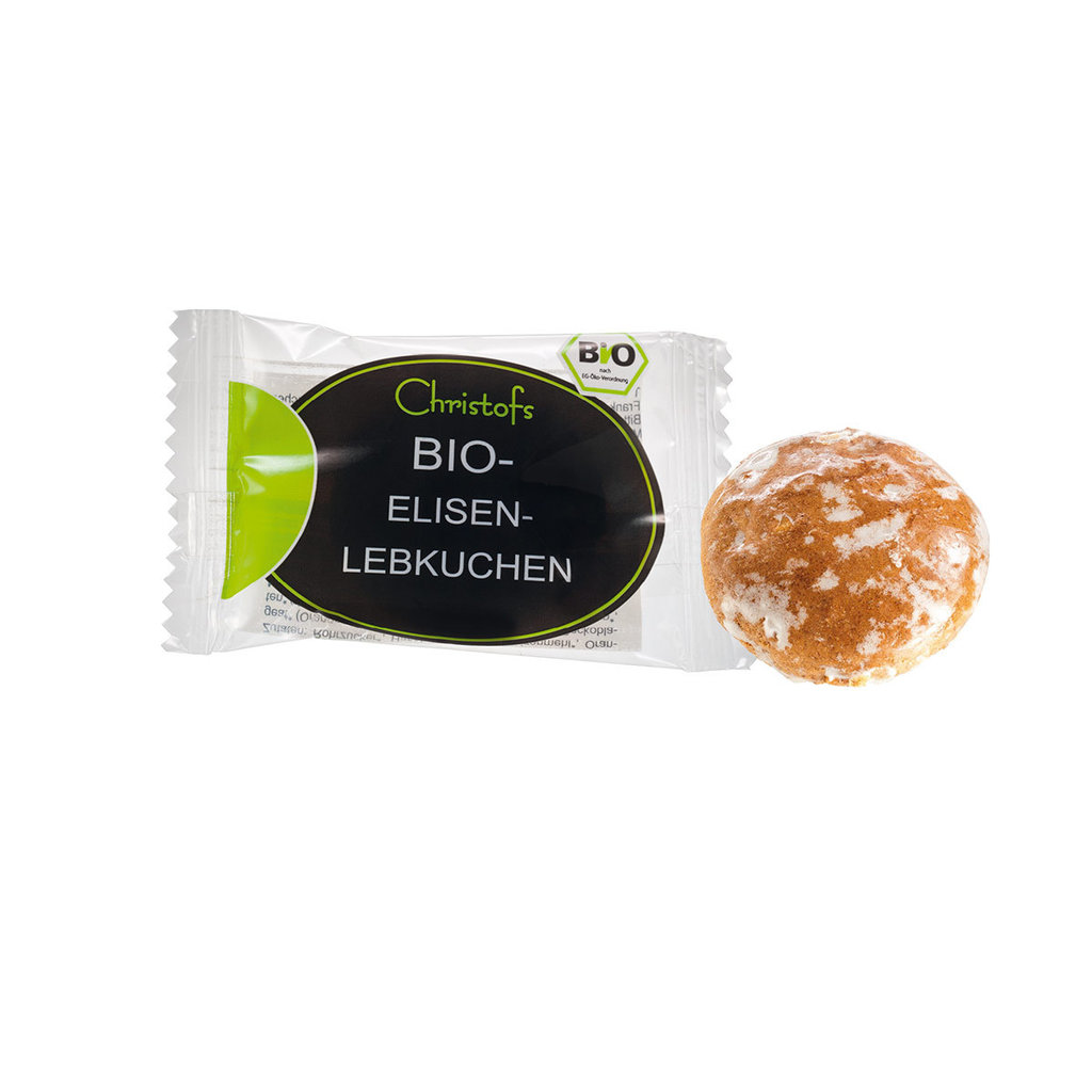 Bio Elisen Lebkuchen Mini, glasiert