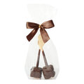 Pralinenlollies "Knuspernougat", 26 g, 2 Stück